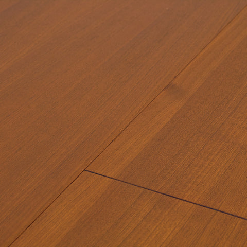 Danish round dining table in teak