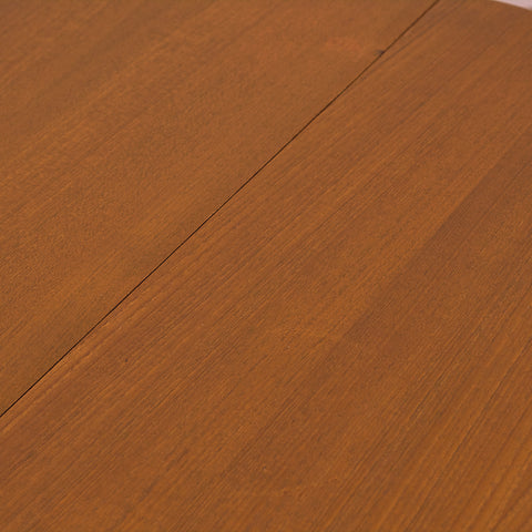 Danish round dining table in teak