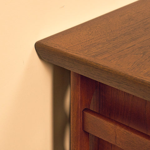 Vintage Teak Writing Desk, Denmark 1960s