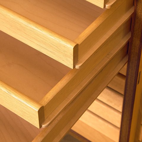 Danish sideboard in Santos rosewood by Carlo Jensen for Poul Hundevad