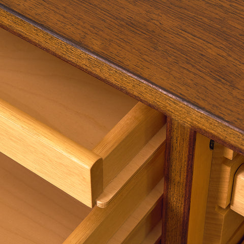 Danish sideboard in Santos rosewood by Carlo Jensen for Poul Hundevad