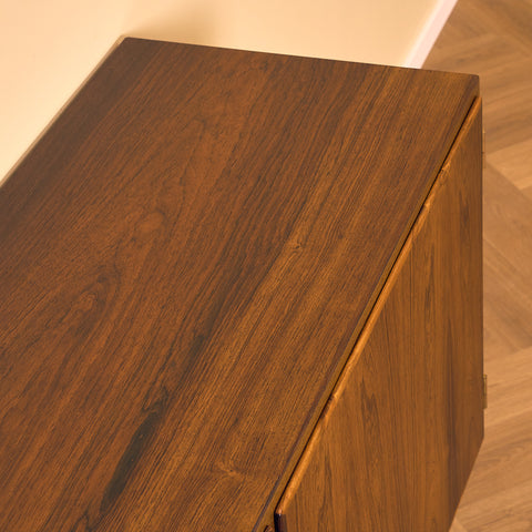 Danish sideboard in Santos rosewood by Carlo Jensen for Poul Hundevad