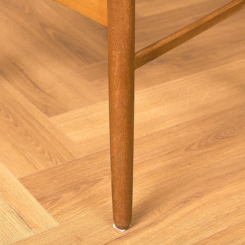 Danish dining chairs in teak and beech