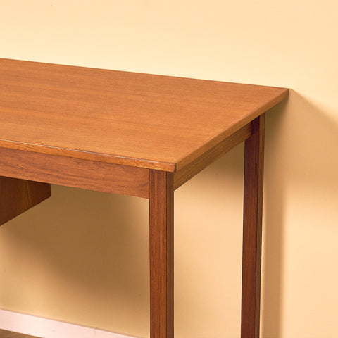 Small Vintage Writing Desk in Teak, Denmark 1960s