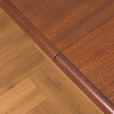 Danish oval dining table in mahogany by Skovby Møbelfabrik