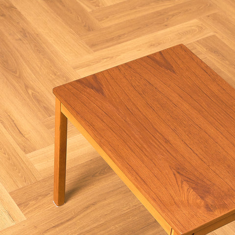 Vintage Teak Side Table, Sweden 1950s