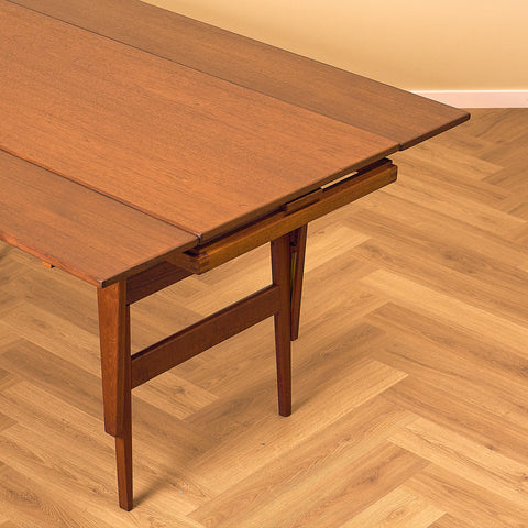 Vintage Teak Coffee / Dining Table by Trioh, Denmark 1960s