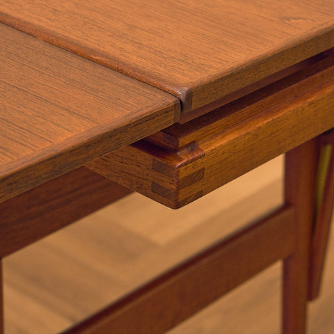 Vintage Teak Coffee / Dining Table by Trioh, Denmark 1960s