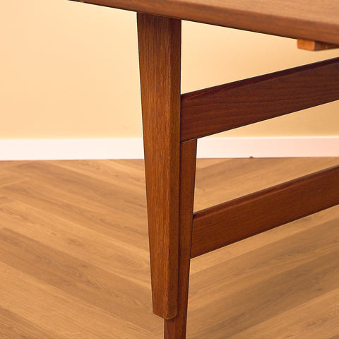 Vintage Teak Coffee / Dining Table by Trioh, Denmark 1960s