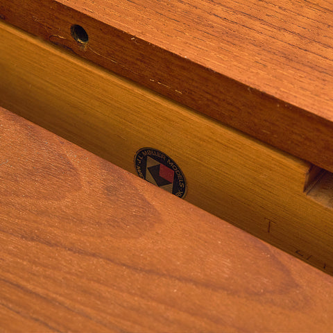 Niels Otto Møller Model 15 Teak Dining Table for J.L. Møllers, Denmark
