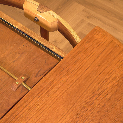Niels Otto Møller Model 15 Teak Dining Table for J.L. Møllers, Denmark
