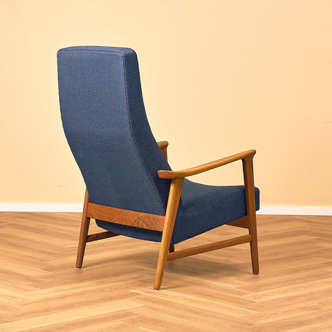Swedish armchair in teak by Bröderna Andersson, Ekenässjön