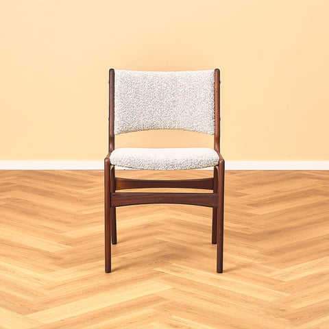 Erik Buch Model 89 Walnut Dining Chair for Anderstrup, front view