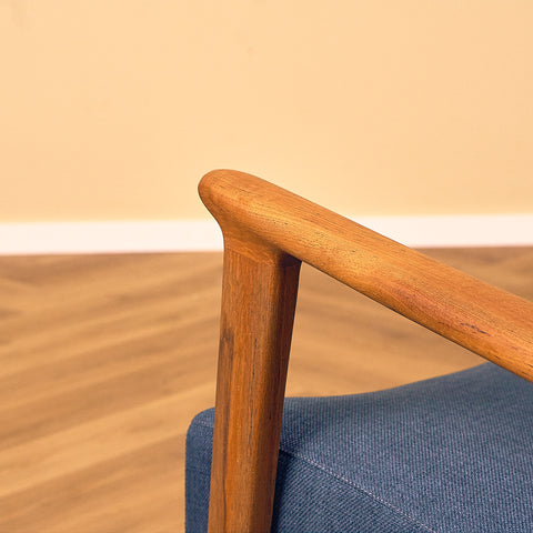 Swedish armchair in teak by Bröderna Andersson, Ekenässjön