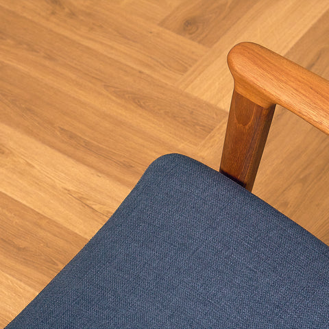Swedish armchair in teak by Bröderna Andersson, Ekenässjön