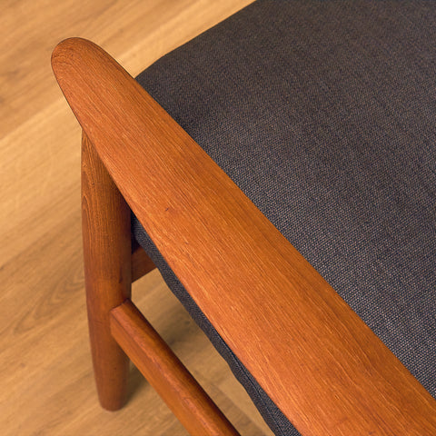 Swedish armchair in teak