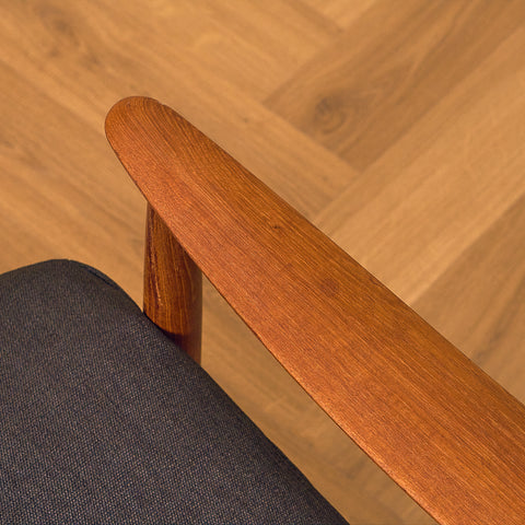 Swedish armchair in teak