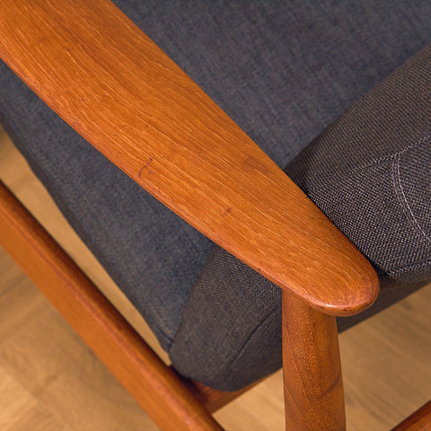 Swedish armchair in teak