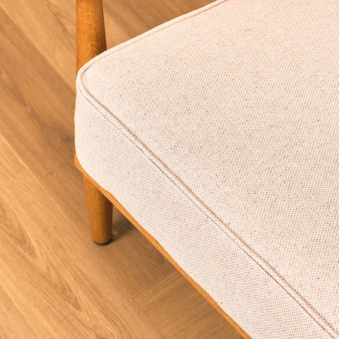 Swedish armchairs "Kolding" in solid oak by Erik Wörtz for IKEA