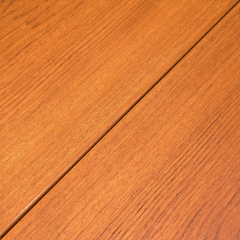 Danish dining table with 4 extensions in teak by Vejle stole- og møbelfabrik A/S