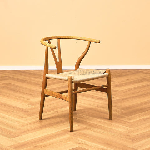 Danish set of 4 dining chairs model CH24 by Hans J. Wegner for Carl Hansen & Son