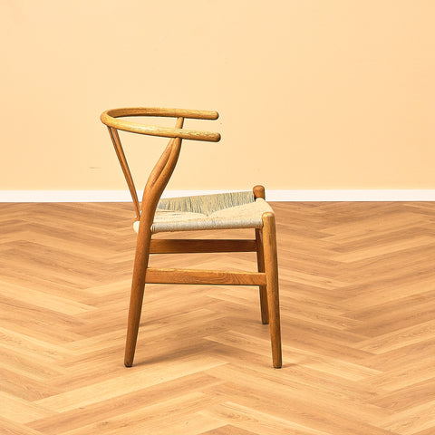 Danish set of 4 dining chairs model CH24 by Hans J. Wegner for Carl Hansen & Son