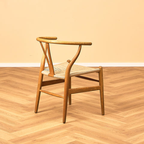 Danish set of 4 dining chairs model CH24 by Hans J. Wegner for Carl Hansen & Son