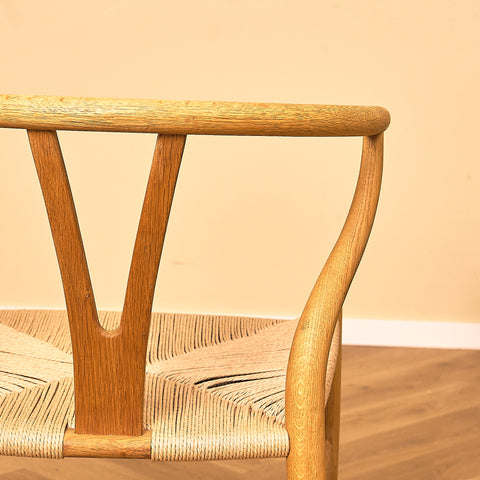 Danish set of 4 dining chairs model CH24 by Hans J. Wegner for Carl Hansen & Son
