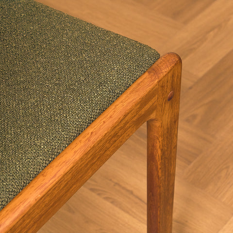 Danish dining chairs in teak by Findahl