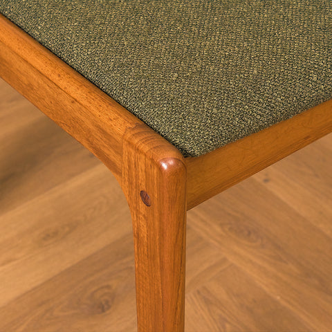 Danish dining chairs in teak by Findahl