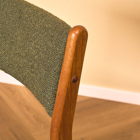 Danish dining chairs in teak by Findahl