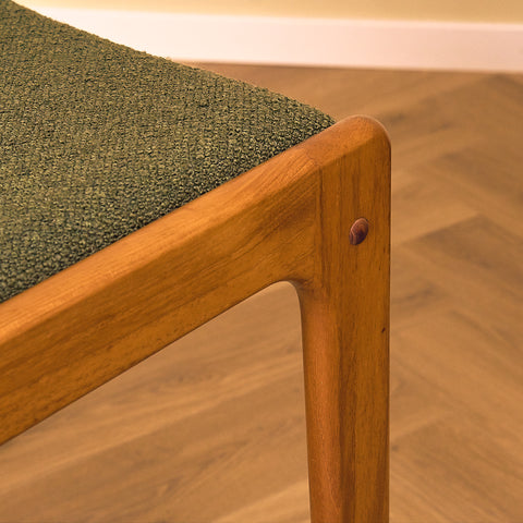 Danish dining chairs in teak by Findahl