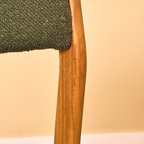 Danish dining chairs in teak by Findahl