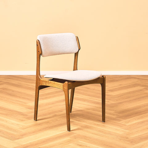 Danish dining chairs in oak, model OD49 by Erik Buch for OD Møbler