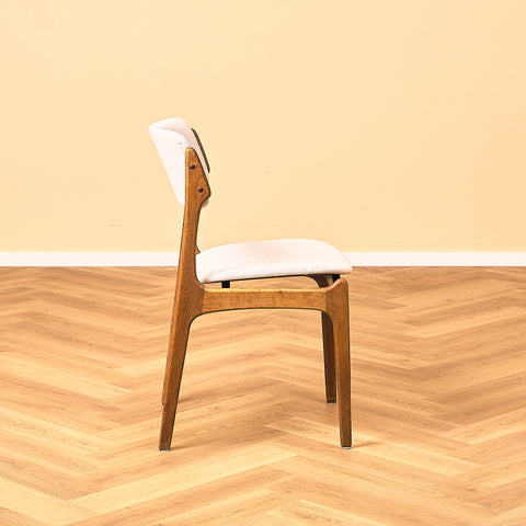 Danish dining chairs in oak, model OD49 by Erik Buch for OD Møbler