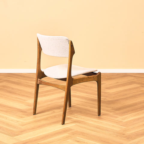 Danish dining chairs in oak, model OD49 by Erik Buch for OD Møbler