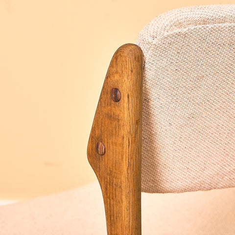 Danish dining chairs in oak, model OD49 by Erik Buch for OD Møbler