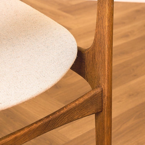 Danish dining chairs in oak, model OD49 by Erik Buch for OD Møbler