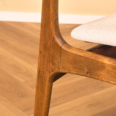 Danish dining chairs in oak, model OD49 by Erik Buch for OD Møbler