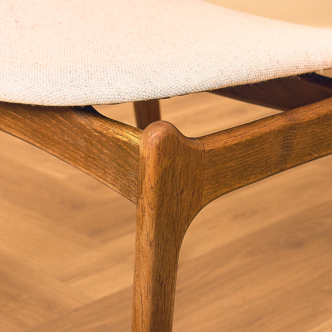 Danish dining chairs in oak, model OD49 by Erik Buch for OD Møbler