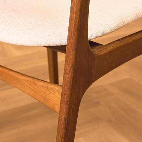 Danish dining chairs in oak, model OD49 by Erik Buch for OD Møbler