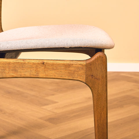 Danish dining chairs in oak, model OD49 by Erik Buch for OD Møbler