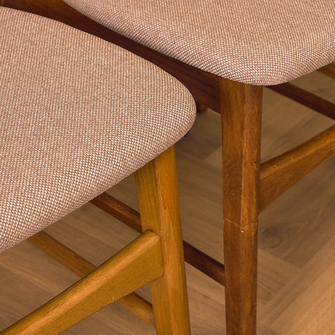 Danish dining chair in teak and beech by Ib Kofod-Larsen