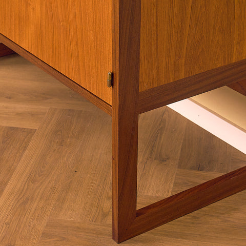 Bar cabinet in teak by Arne Wahl Iversen for IKEA, model 'Varie B'