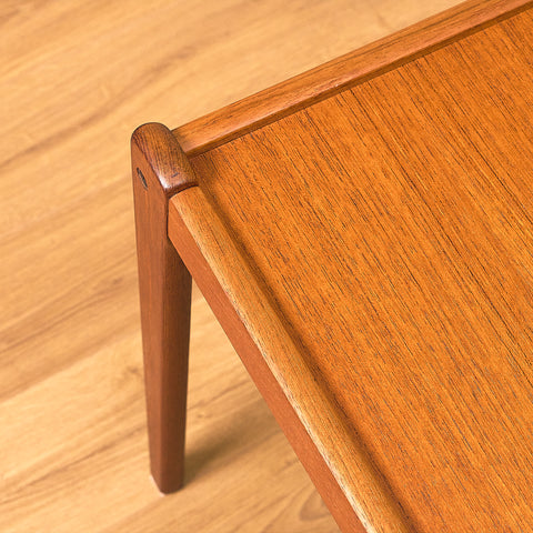Danish side table in teak by Fubro