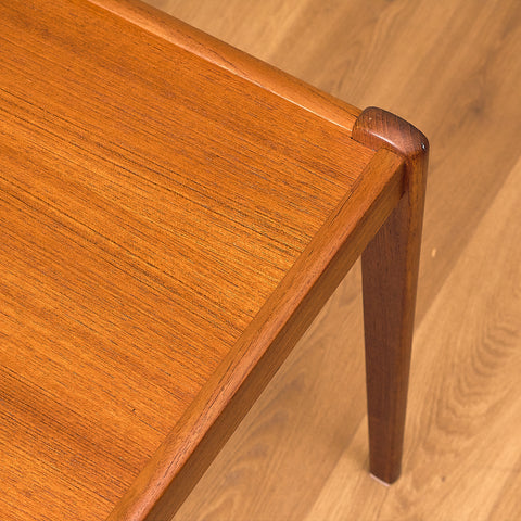 Danish side table in teak by Fubro