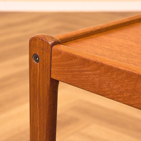 Danish side table in teak by Fubro