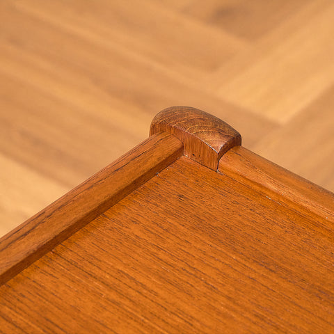 Danish side table in teak by Fubro