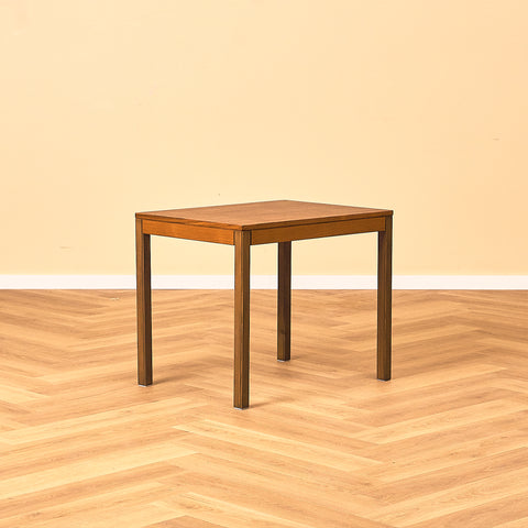 Swedish side tables in walnut, model 'Dallas' by Anders Löfgren for Tingströms