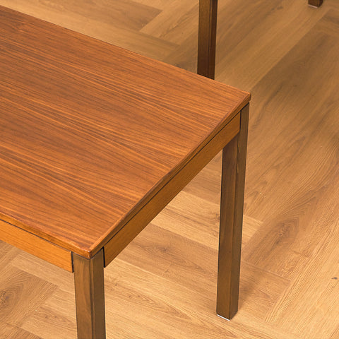Swedish side tables in walnut, model 'Dallas' by Anders Löfgren for Tingströms